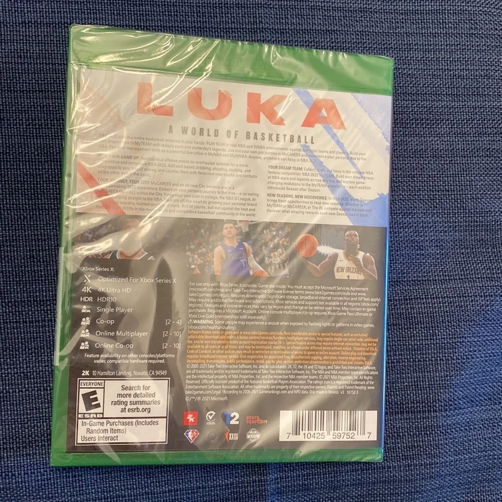 NBA series xbox